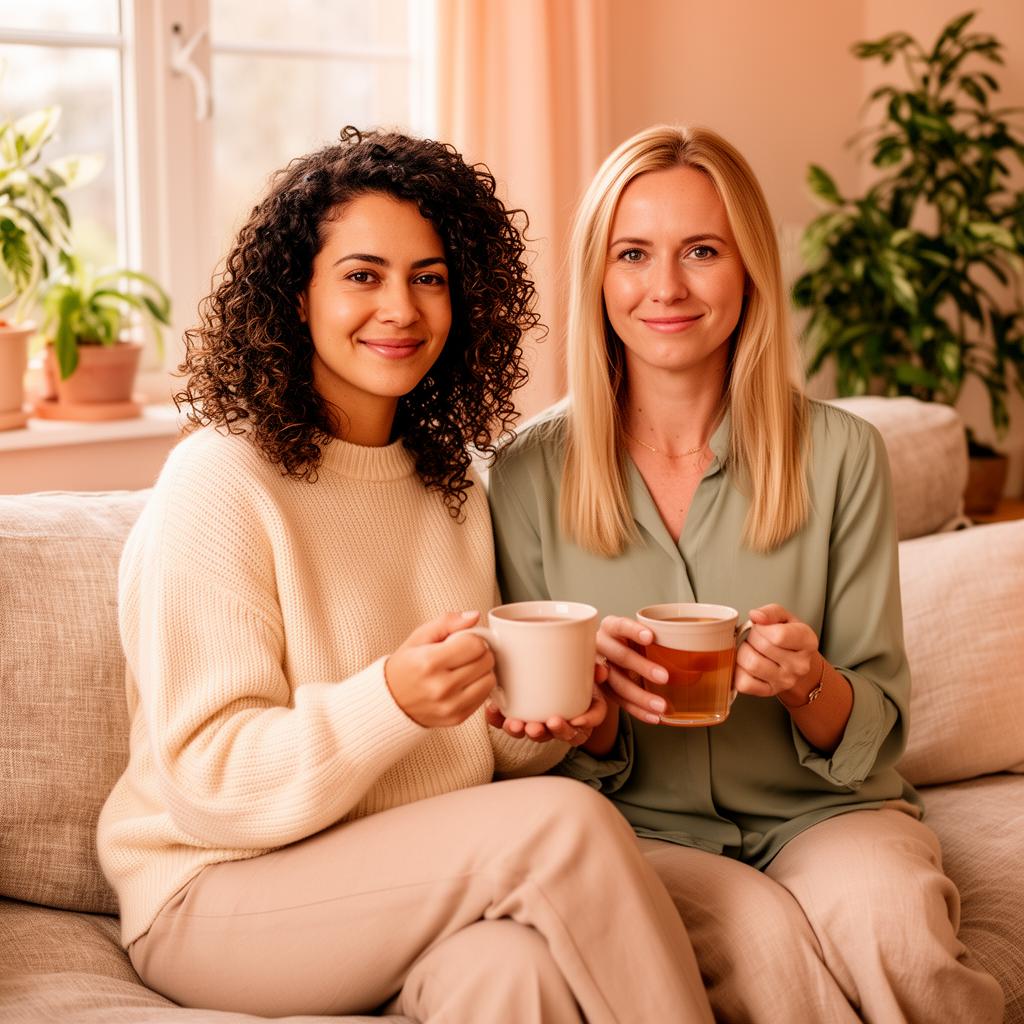 Maya and Sarah, the two co-founders of SnowRise